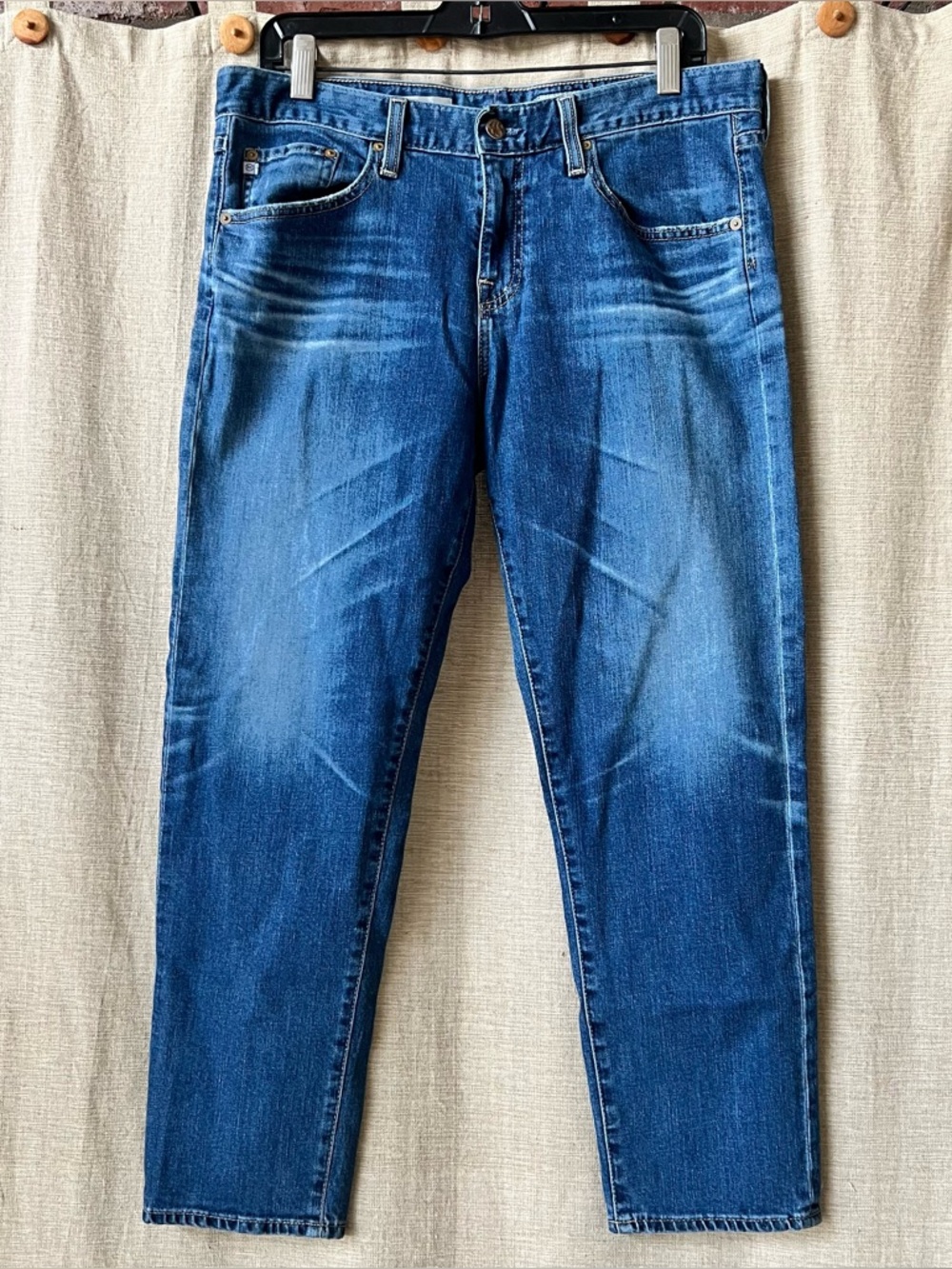 Adriano Goldschmied AG ex-boyfriend slim mid-rise cropped jeans nice! 30 R